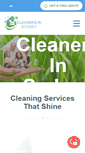 Mobile Screenshot of cleanersinsydney.com.au